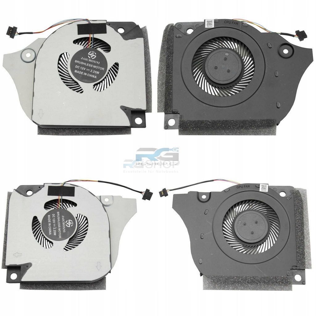 Lüfter Dell Inspiron G5-5590 G7-7790 / CPU + GPU 12V