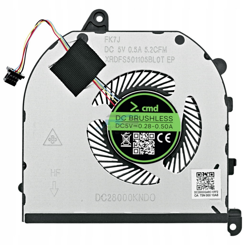 Lüfter-Set Dell Precision 5530 M5530 5540 M5540 / CPU + GPU