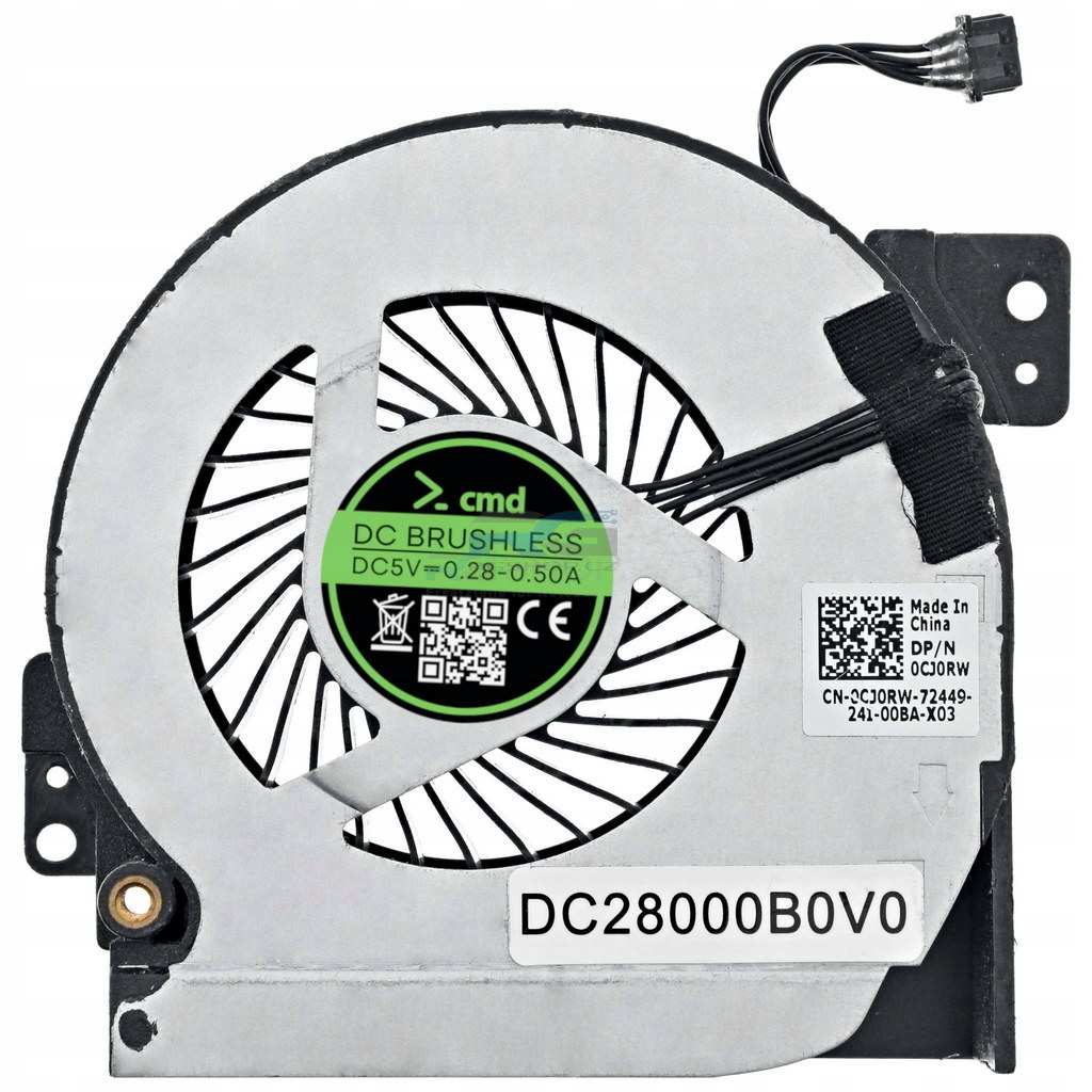 Lüfter-Set Dell Precision M6700 0CJ0RW 026PND / CPU + GPU