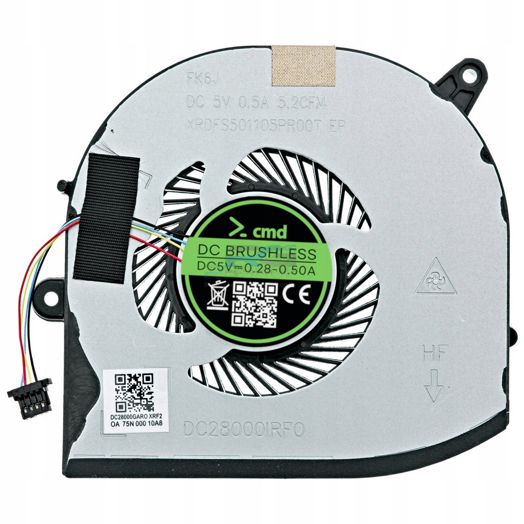 Lüfter-Set Dell Xps 15 9560 9570 / CPU + GPU