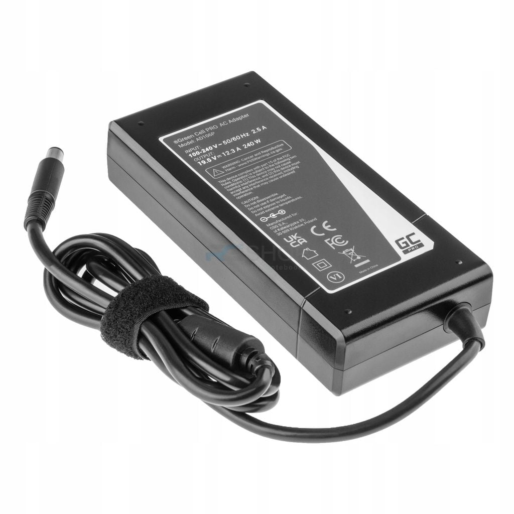 Netzteil 240 W 19,5 V 12,3 A 7,4-5,0 mm Dell
