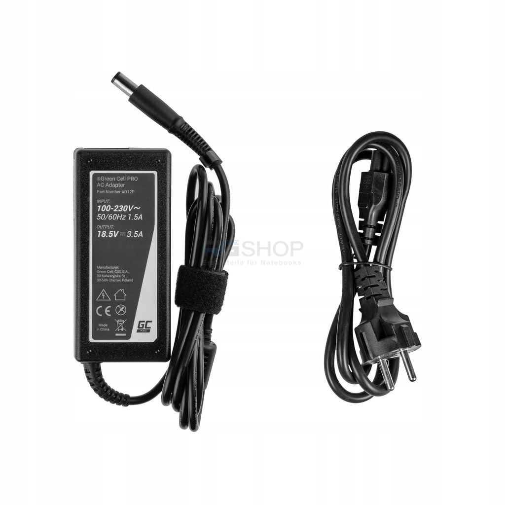Netzteil 65 W HP 18,5 V 3,5 A mit PIN 7,4-5,0 mm