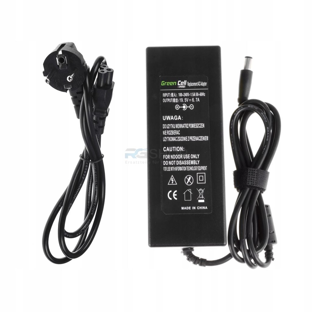 Netzteil PRO 130 W 19,5 V 6,7 A runder Anschluss mit PIN Dell