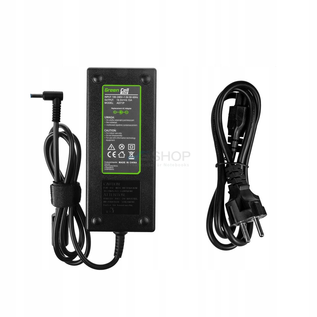 Netzteil PRO HP 120 W 19,5 V 6,15 A 4,5-3,0 mm mit PIN
