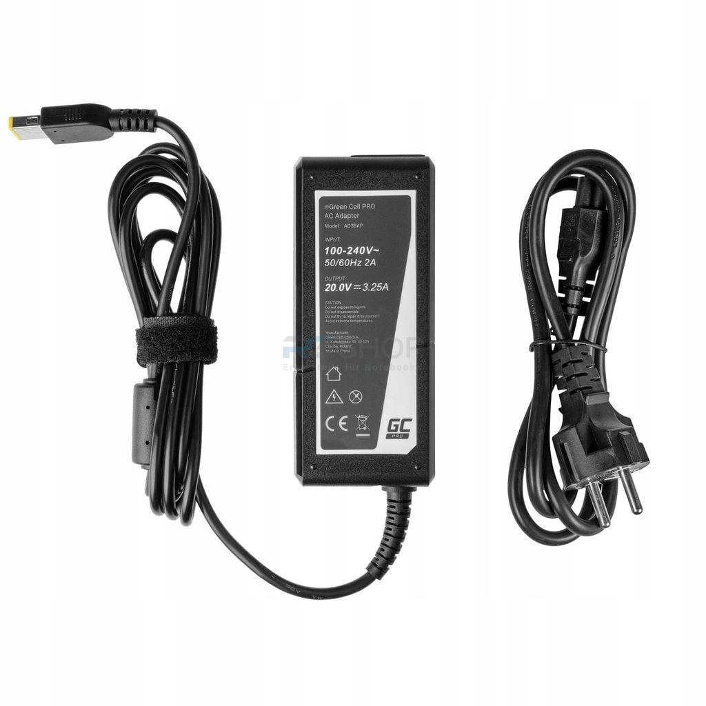 Netzteil PRO Lenovo 65 W 20 V 3,25 A SlimTip