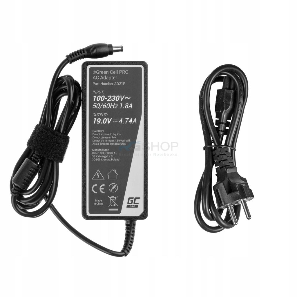 Netzteil PRO Samsung 90 W 19 V 4,74 A mit PIN 5,5 - 3,0 mm