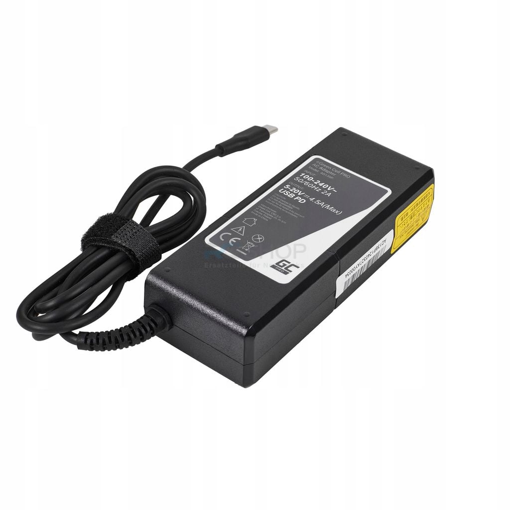 Netzteil USB-C 90 W für Notebooks, Telefone, Tablets Apple Dell Lenovo