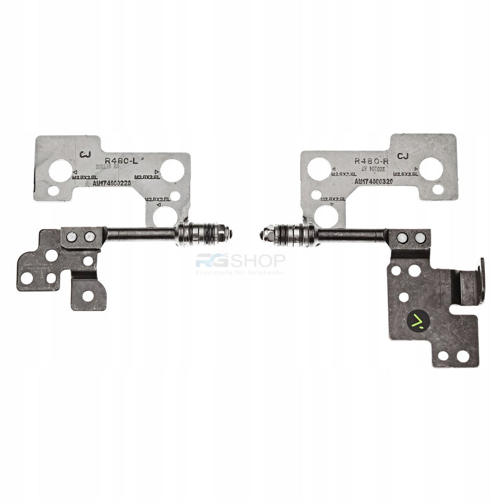 Scharniere Lenovo Thinkpad E480 E485 E490 E495 01LW168