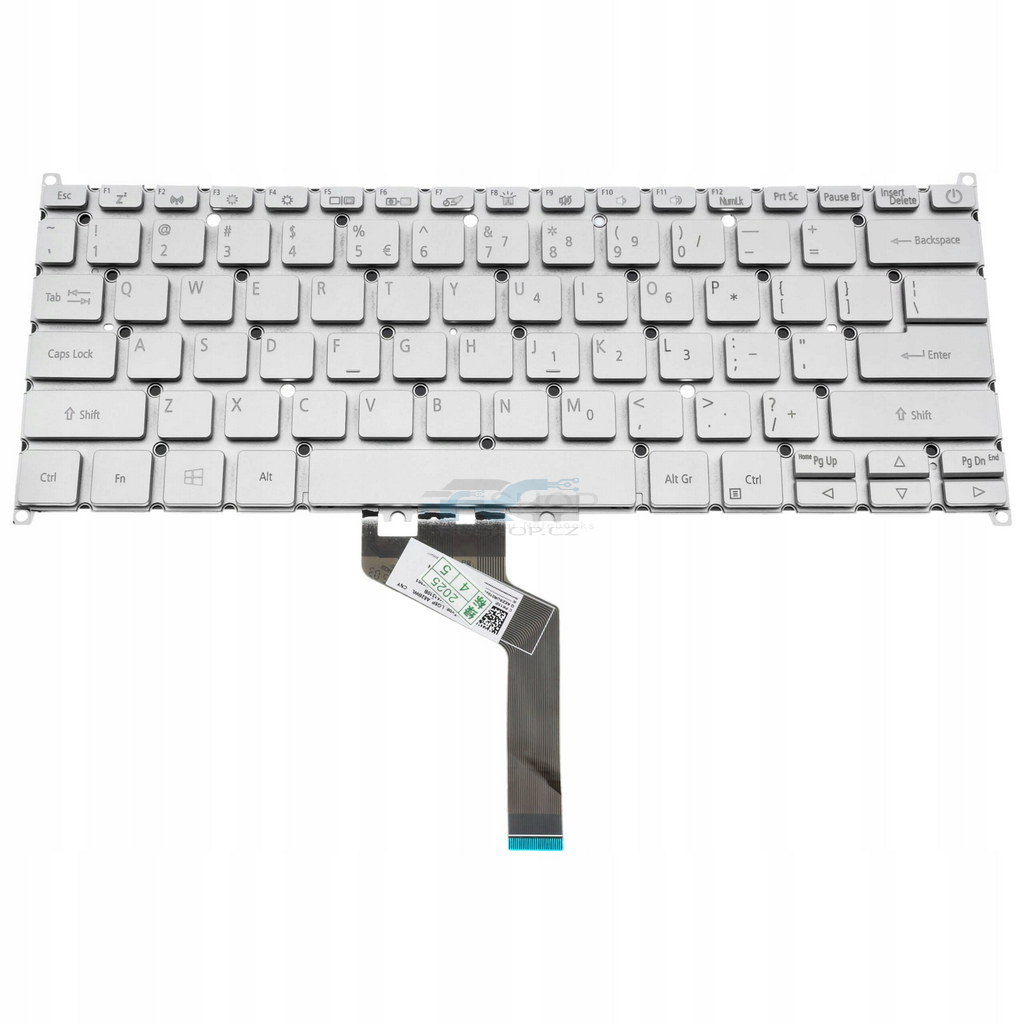 Tastatur Acer N17W3 N18H2 N19C4 N19H4 / Silber LED