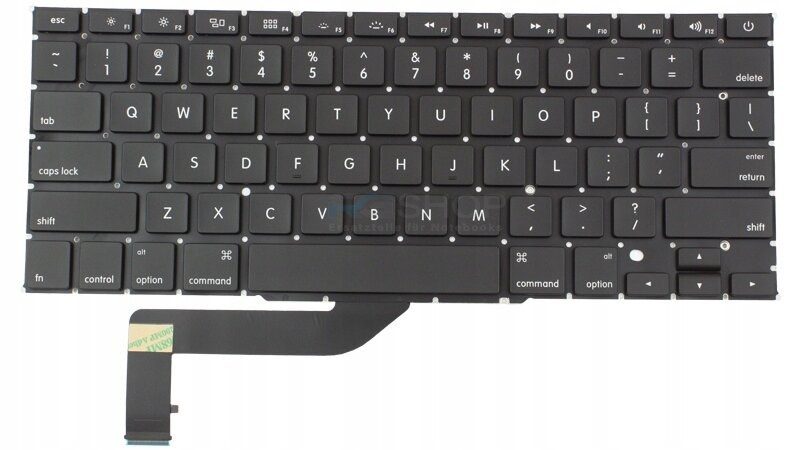Tastatur Apple MacBook Pro A1398 / Version mit horizontaler Enter-Taste