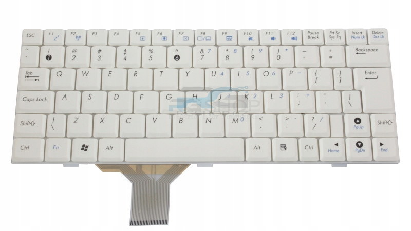 Tastatur Asus Eee PC 1000H 1000HA 1000HAB / Weiß