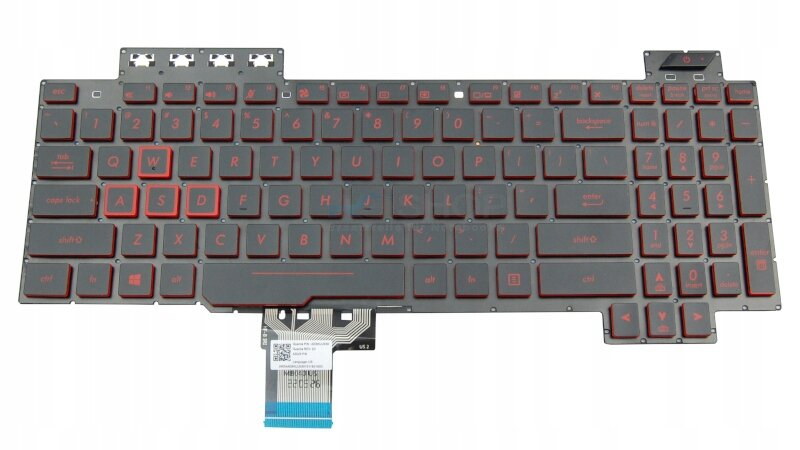 Tastatur ASUS FX705DU FX705DY / RED LED