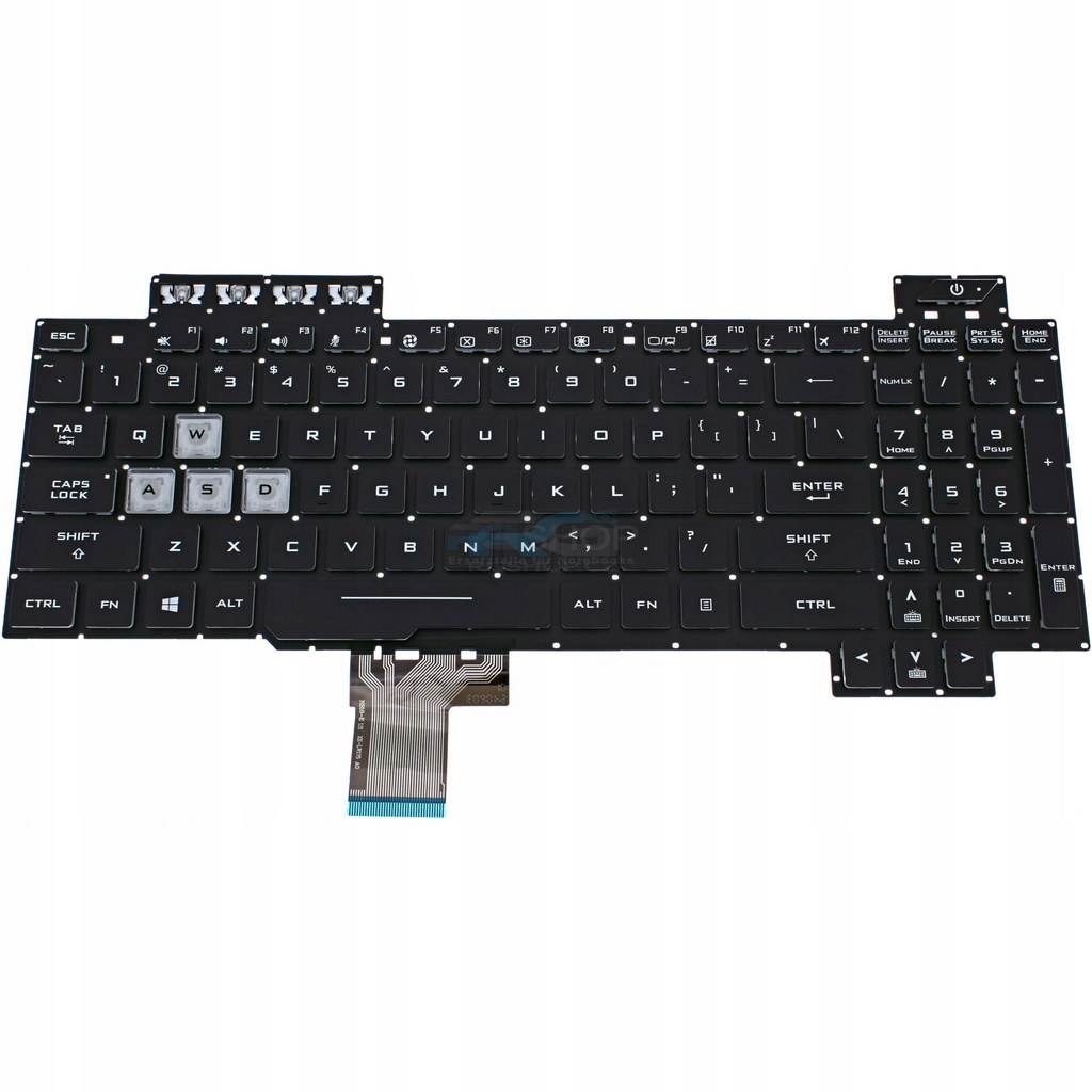 Tastatur Asus FX80 FX80G FX80GD / RGB LED
