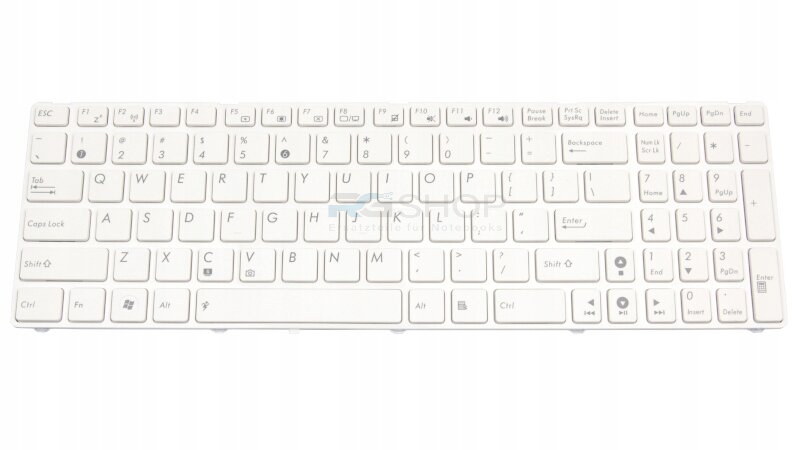 Tastatur ASUS K52 K52F K52J A52 X52 / weiß