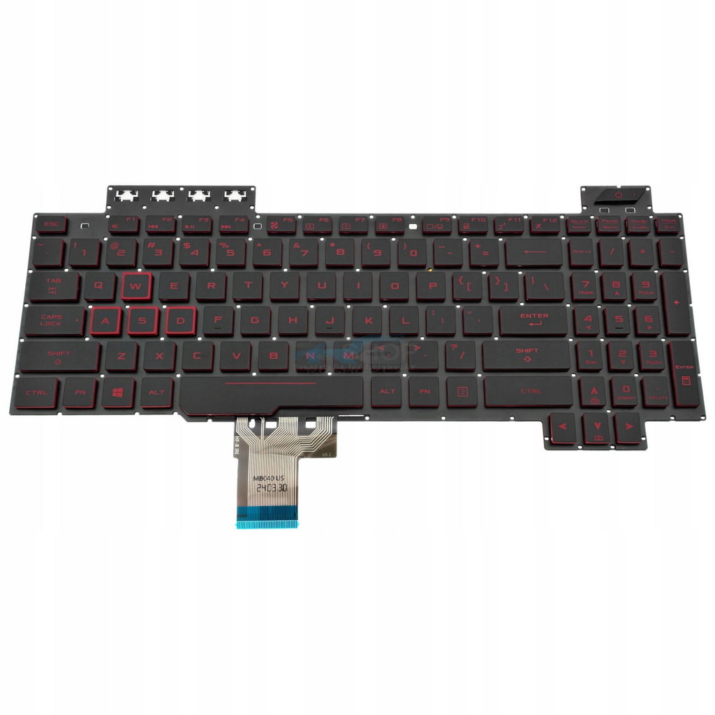 Tastatur Asus TUF GAMING FX505GE FX505GM FX505GT / Red LED