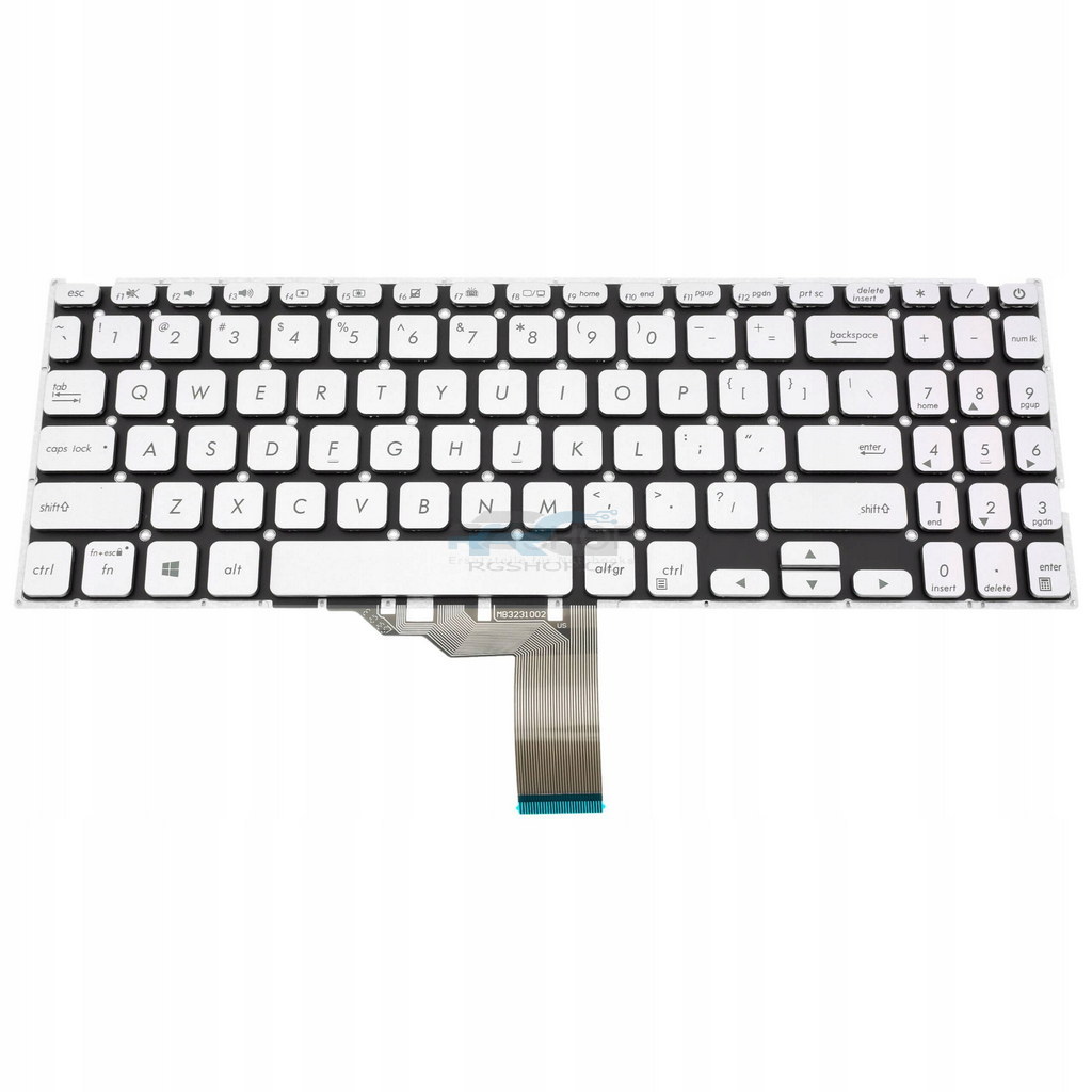 Tastatur Asus Vivobook A512DA A512FA A512FL A512JA / Silber LED
