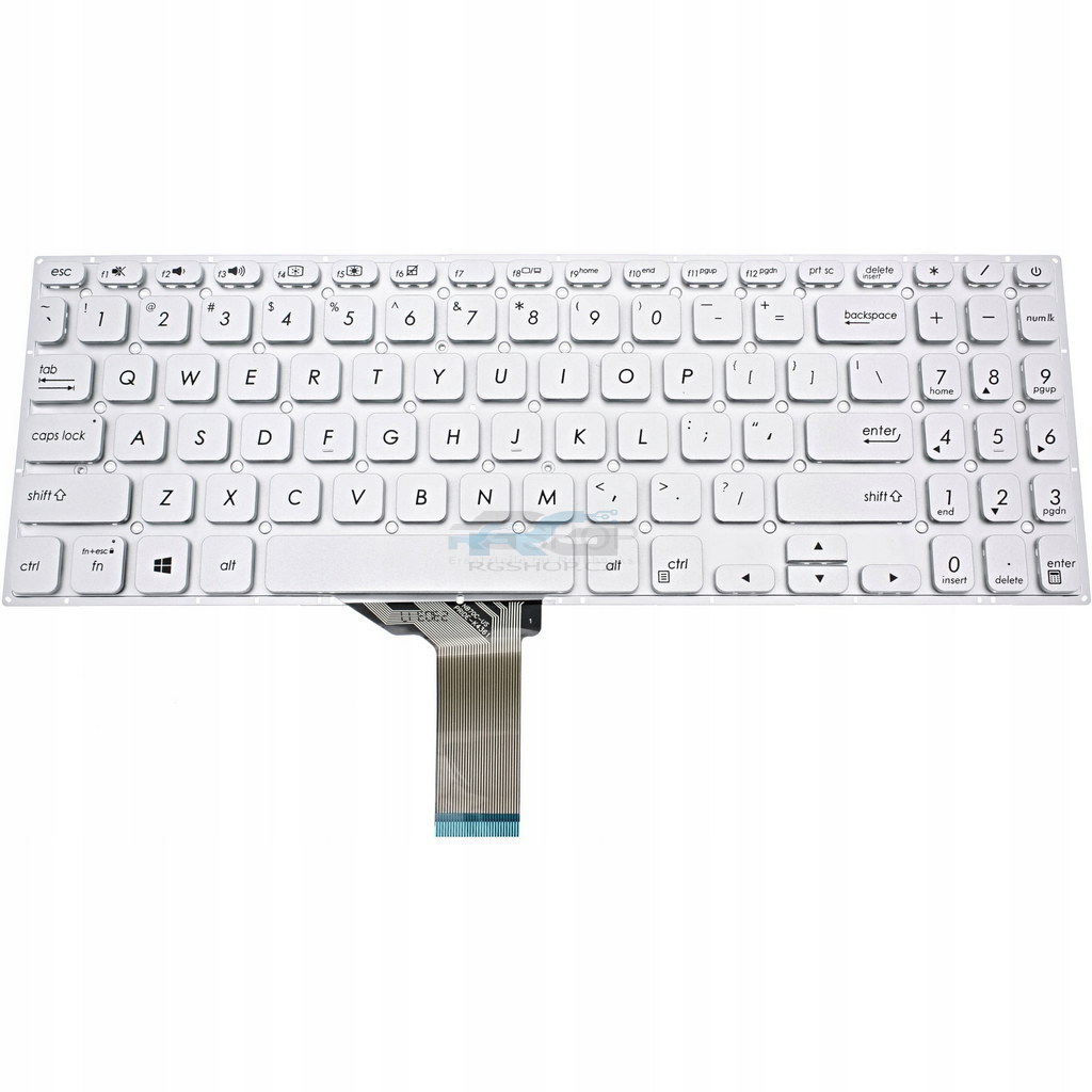 Tastatur Asus VivoBook S530FA S530UA S530FN / Silber