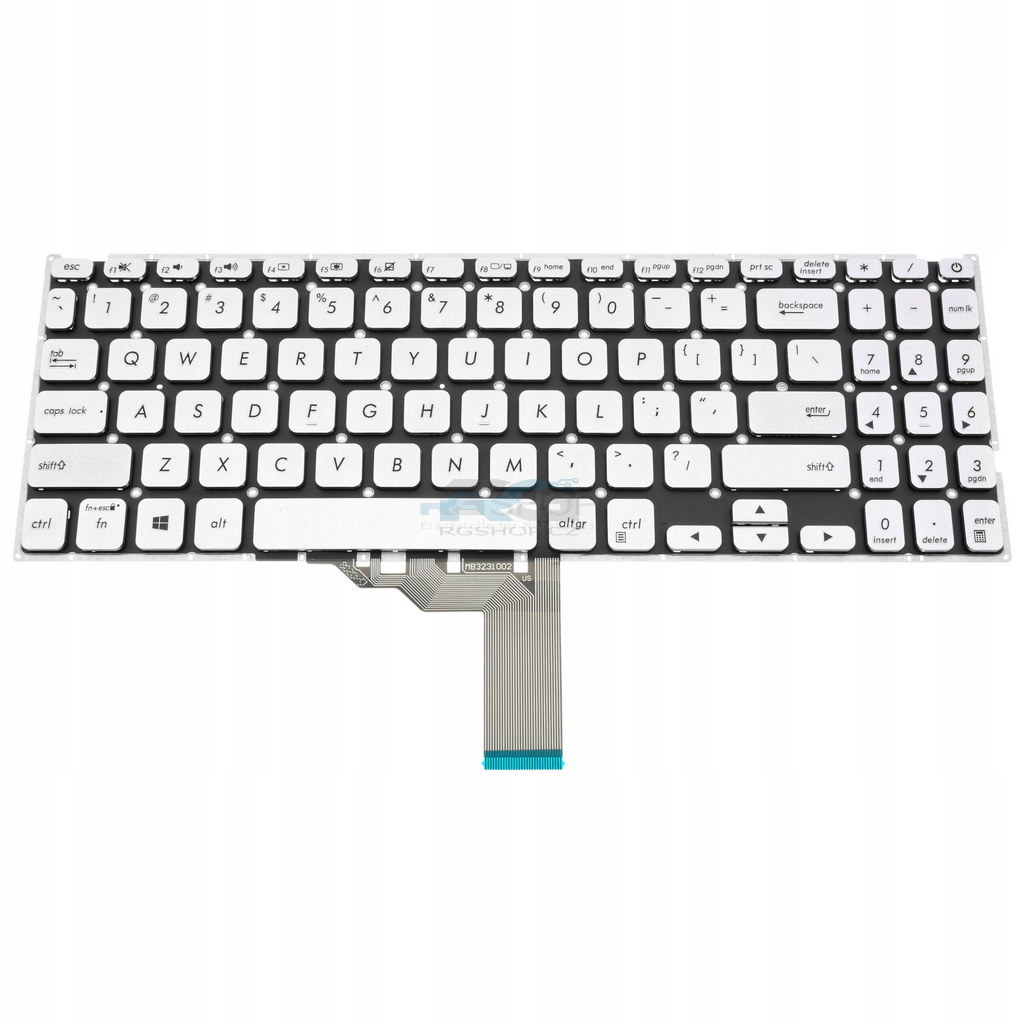 Tastatur Asus VivoBook X512DA X512FA X512FL / Silber