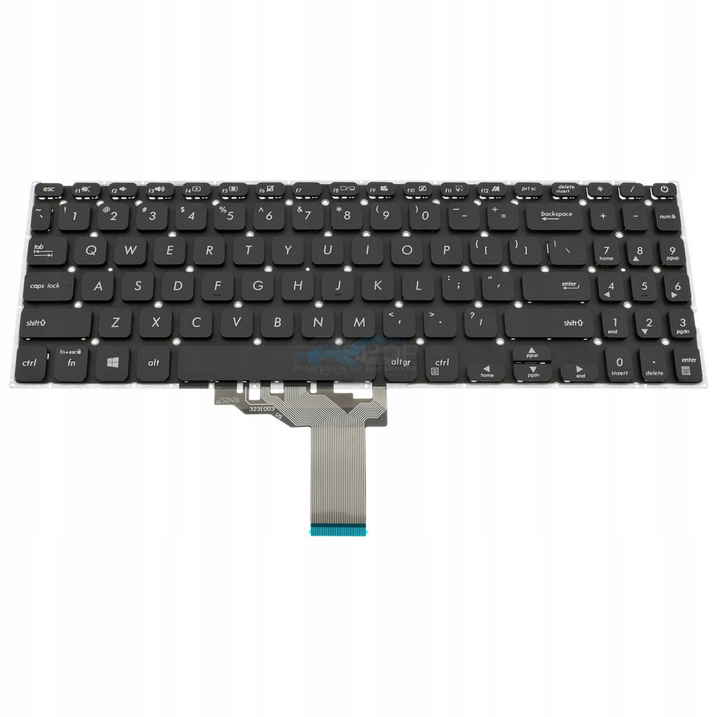Tastatur Asus VivoBook X515K X515KA / Schwarz
