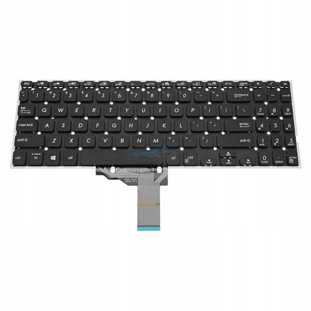 Tastatur Asus VivoBook X515M X515MA / Schwarz