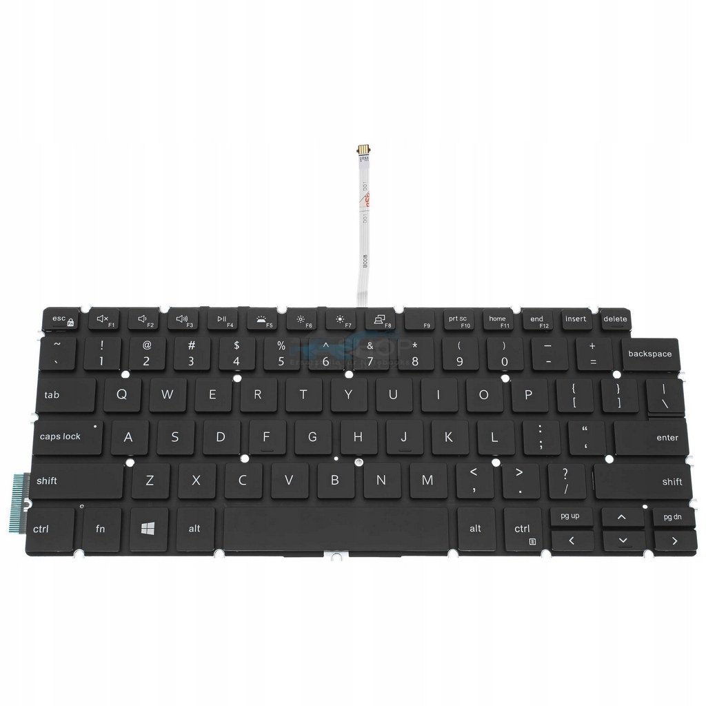 Tastatur Dell Inspiron 14 7490 7491 / Schwarz LED
