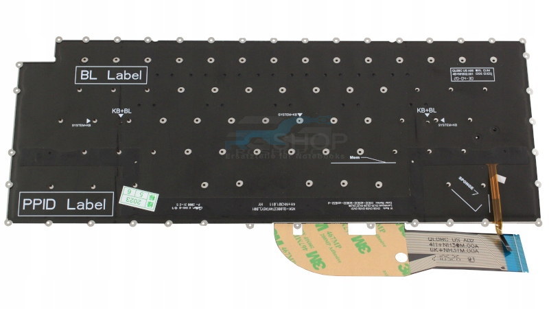 Tastatur Dell Precision 5750 5760 / LED