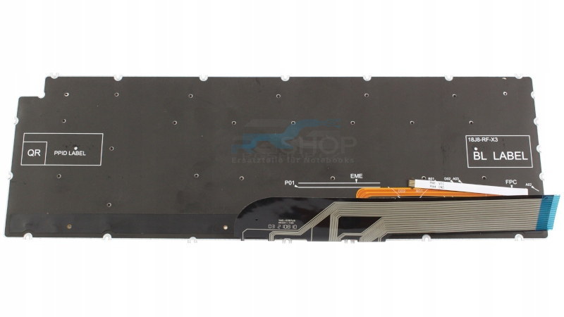Tastatur Dell Vostro 3500 3501 / Schwarz LED