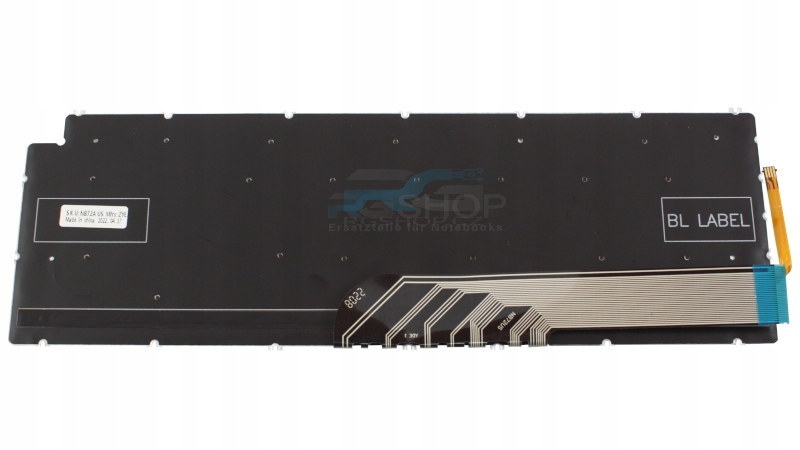 Tastatur Dell Vostro 3500 3501 / Silber LED