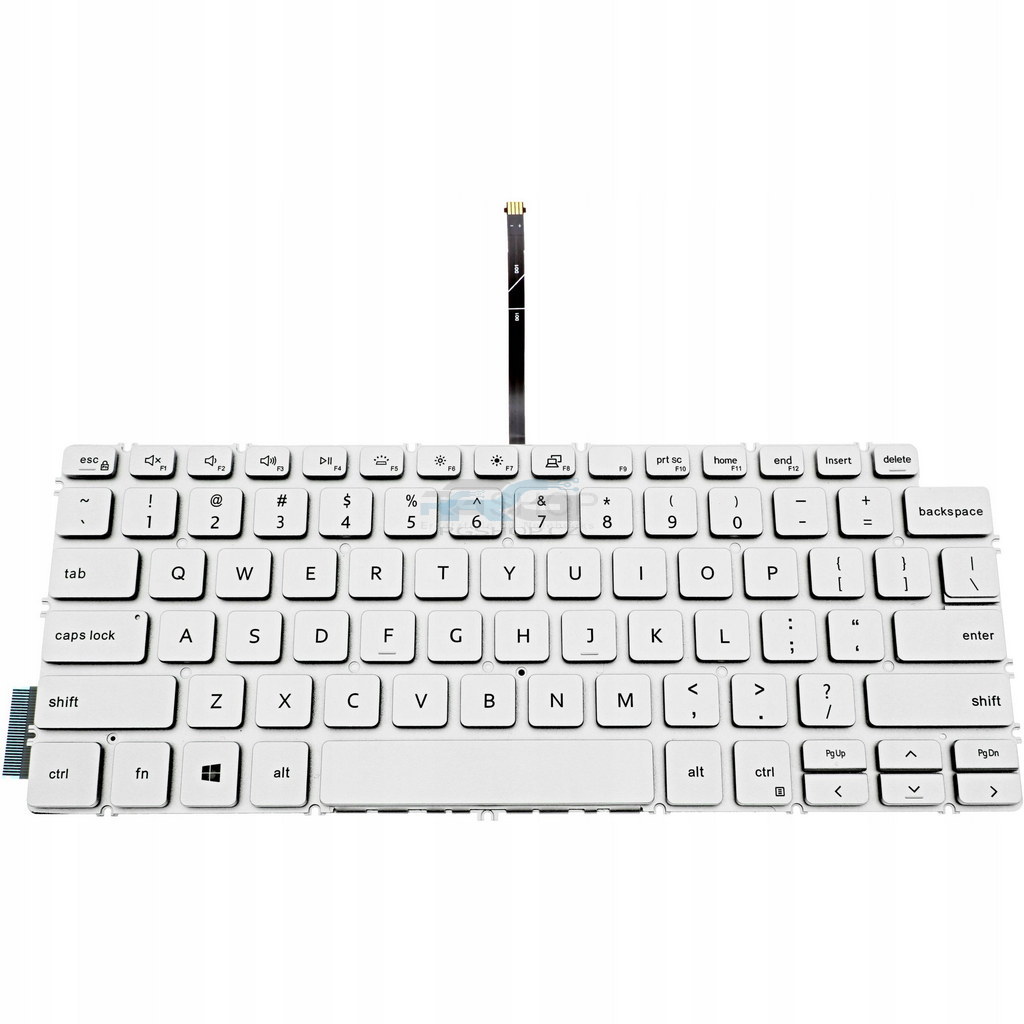 Tastatur Dell Vostro 5300 5301 5401 5402 / Silber LED