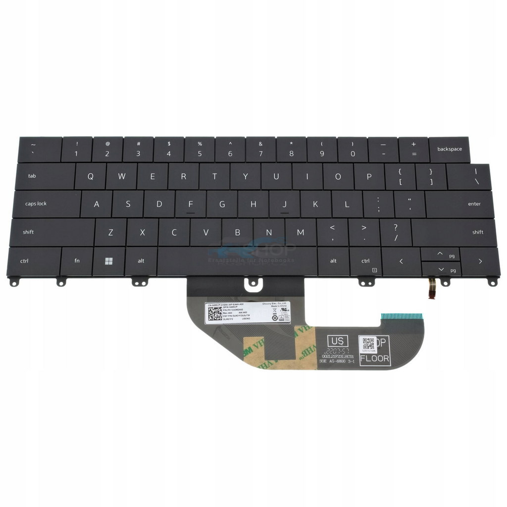 Tastatur Dell Xps 13 PLUS 9320 / Schwarz LED