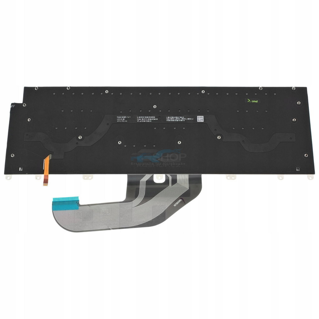 Tastatur Dell Xps 13 PLUS 9320 / Schwarz LED