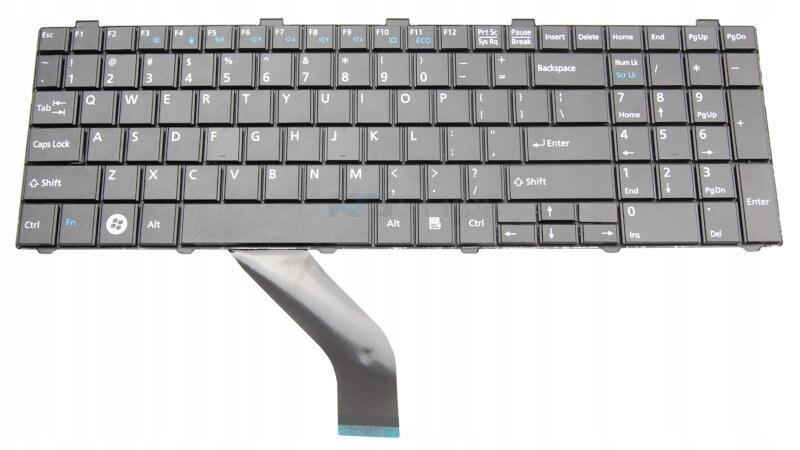 Tastatur FUJITSU A512 AH512 Schwarz