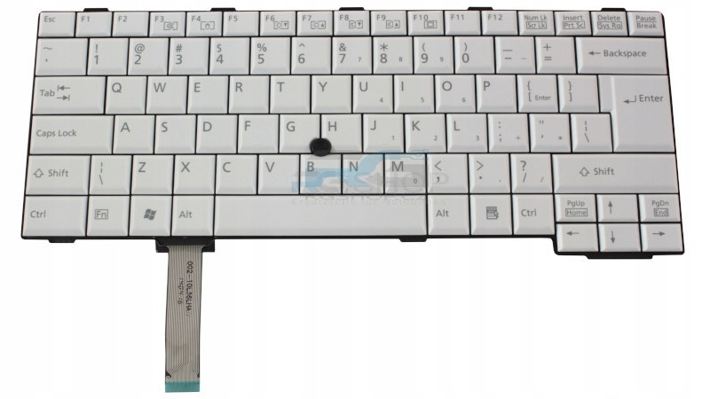Tastatur Fujitsu Lifebook E752 / Weiß V2