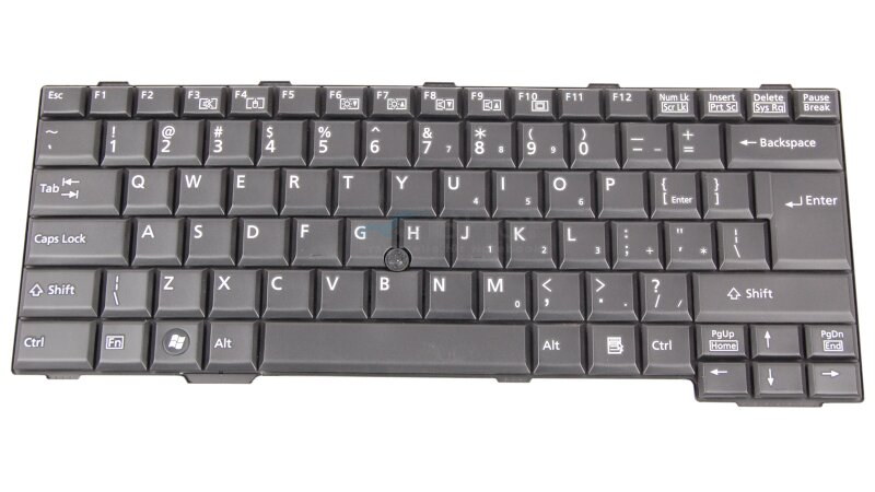Tastatur Fujitsu LifeBook T901 / Schwarz