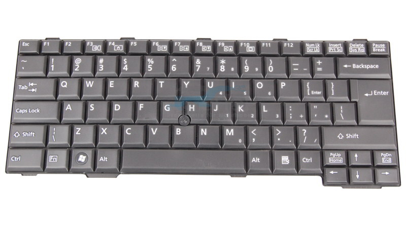 Tastatur Fujitsu SH760 SH761 / Schwarz