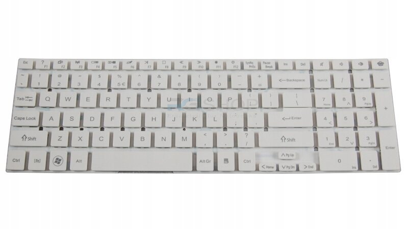 Tastatur Gateway NV55 NV57 / Weiß