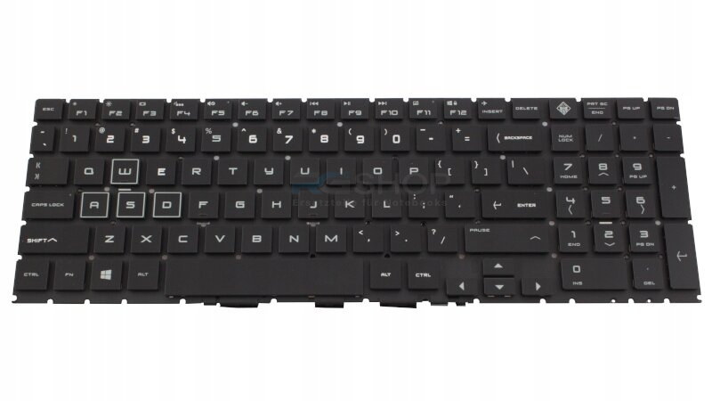 Tastatur HP 15-dc1000nw 15-dc1001nw / RGB LED