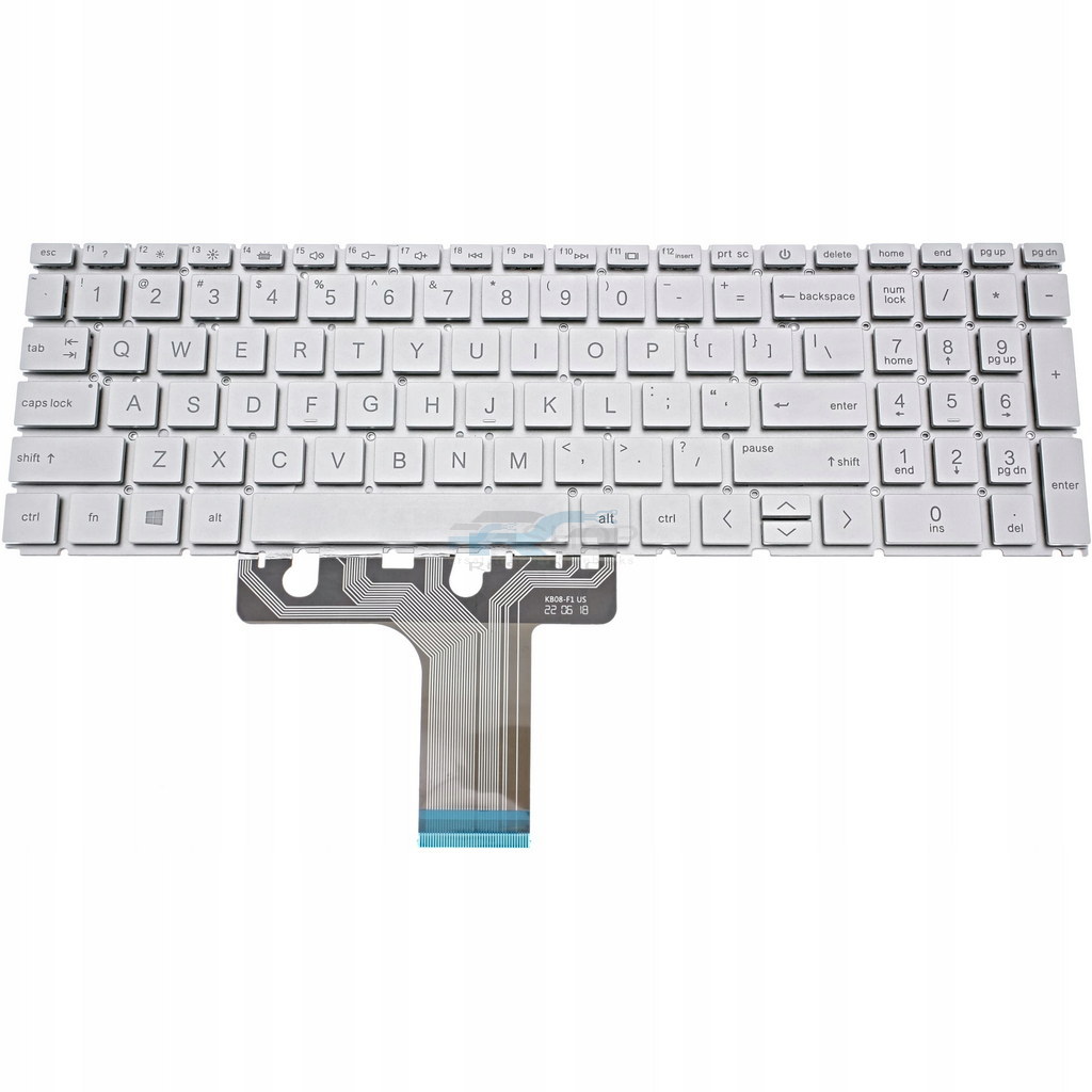 Tastatur HP 15-eg0099nw 15-eg0104nw / Silber LED