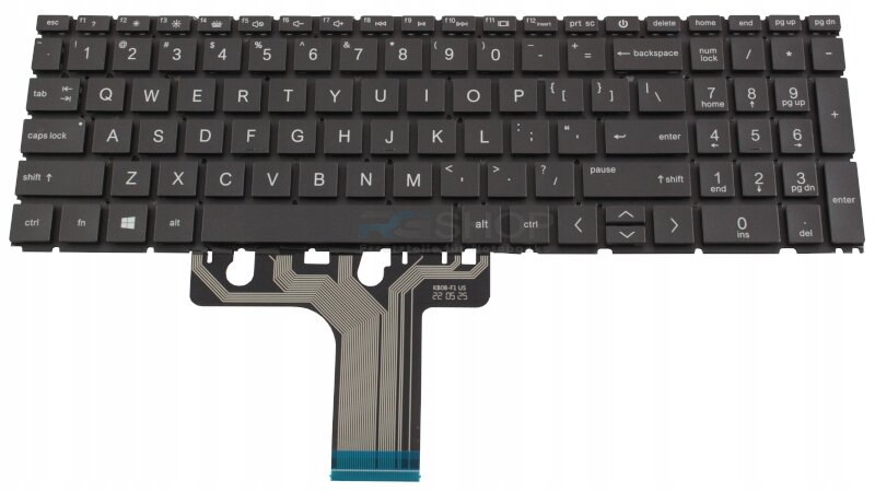 Tastatur HP 15-eg0334nw 15-eg0429nw / Schwarz LED