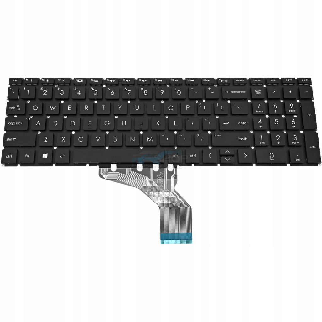 Tastatur HP 17-ca1013nw 17-ca1014nw 17-ca2001nw / Schwarz LED