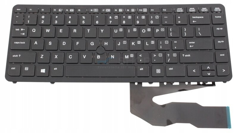 Tastatur HP ELITEBOOK 740 750 (G1 G2) / Schwarz