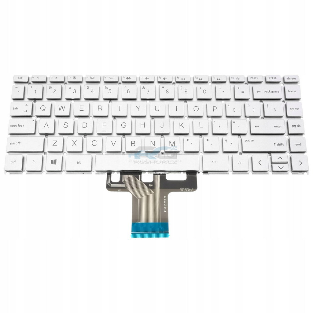 Tastatur HP Pavilion 14-ce1009nw 14-ce1012nw 14-ce3501na / Silber LED