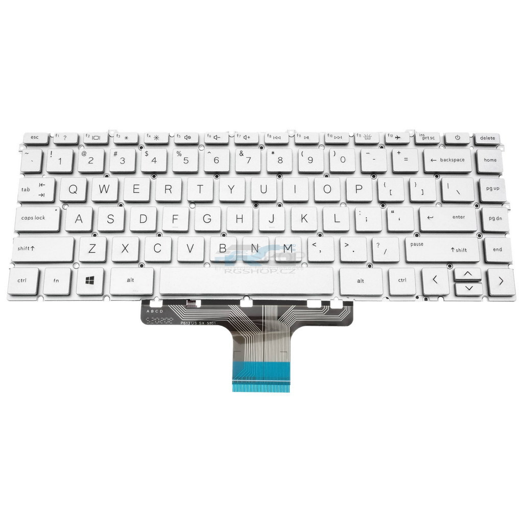 Tastatur HP Pavilion 14-dv2123nf 14-dv2143nw / Silber LED