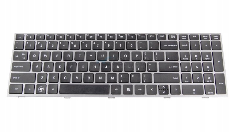 Tastatur HP PROBOOK 4540S 4545S silberner Rahmen