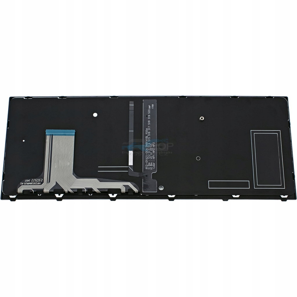 Tastatur HP Zbook Studio G3 / Schwarz Rahmen LED