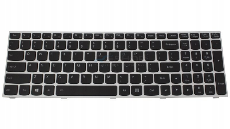 Tastatur LENOVO FLEX 15 2-15 2-15D / Silber LED
