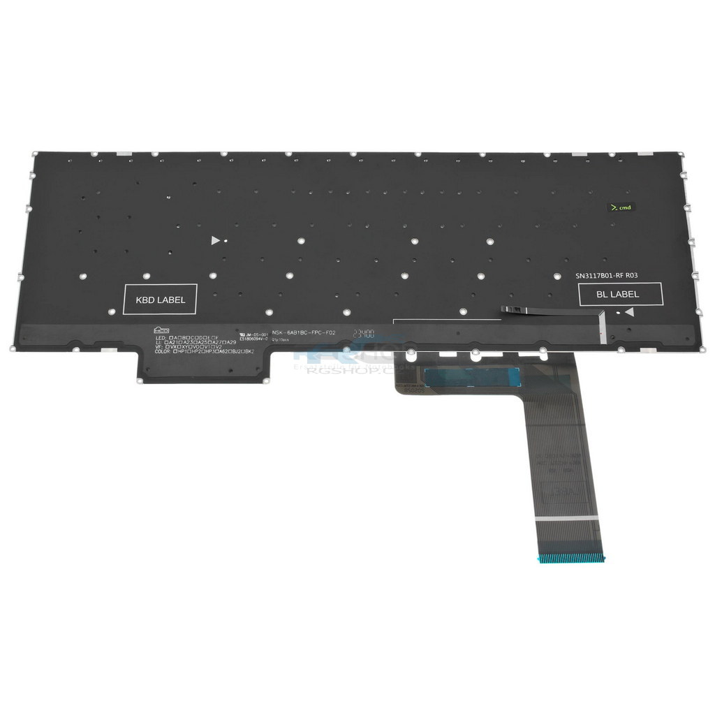 Tastatur Lenovo Ideapad GAMING 3-15ARH7 3-15IAH7 3-16ARH7 / LED