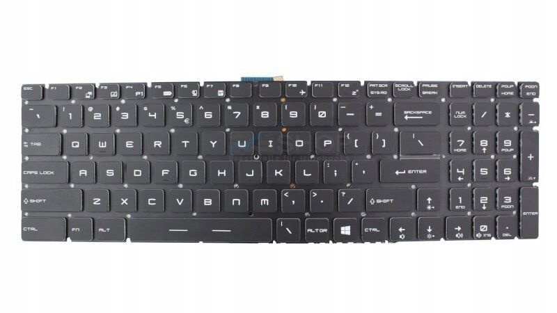 Tastatur MSI GE72 7RE APACHE PRO / LED RGB