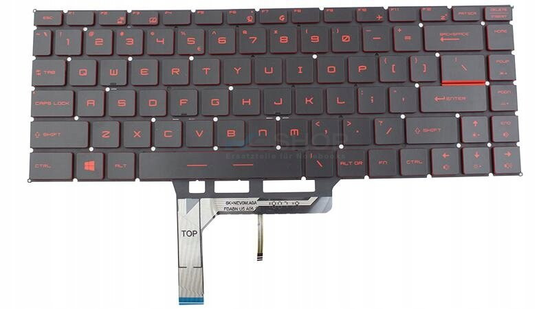Tastatur MSI GF63 THIN 9SCXR / LED RED