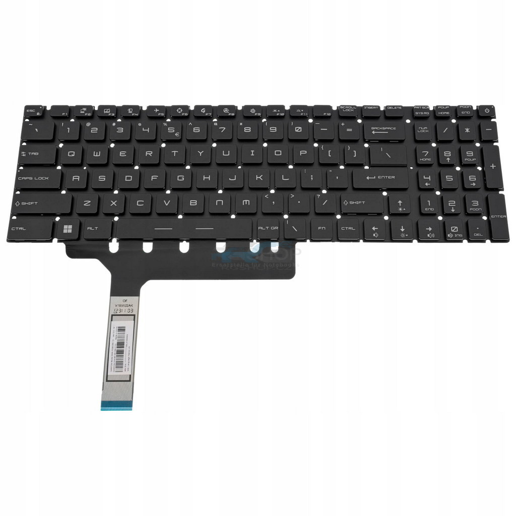 Tastatur MSI GP76 Leopard GE76 Raider / RGB